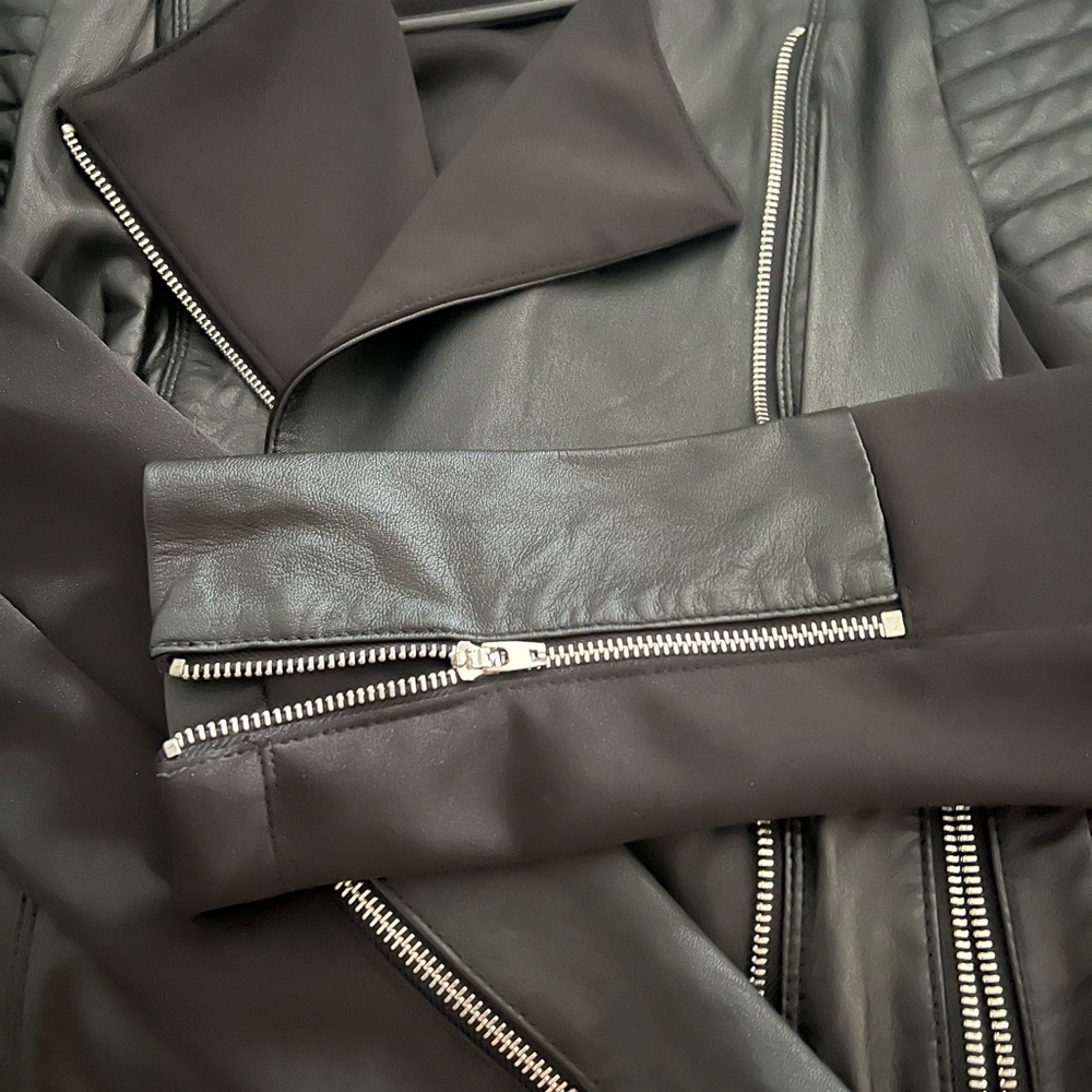 Bebe Leather jacket xs - Picture 3 of 7
